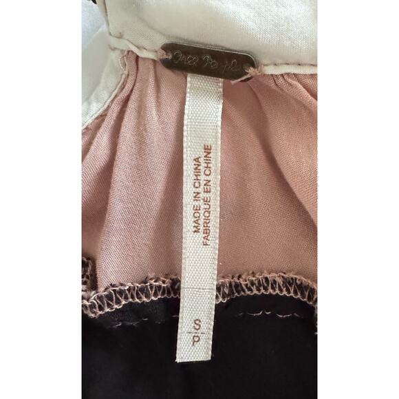 Free People ColorBlock Movement Blouse Women’s Size Small Soft To The Touch - Picture 6 of 10